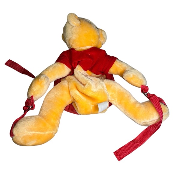 Vintage Disney World Disneyland Winnie the Pooh  Stuffed Animal Plush Backpack - Picture 2 of 9